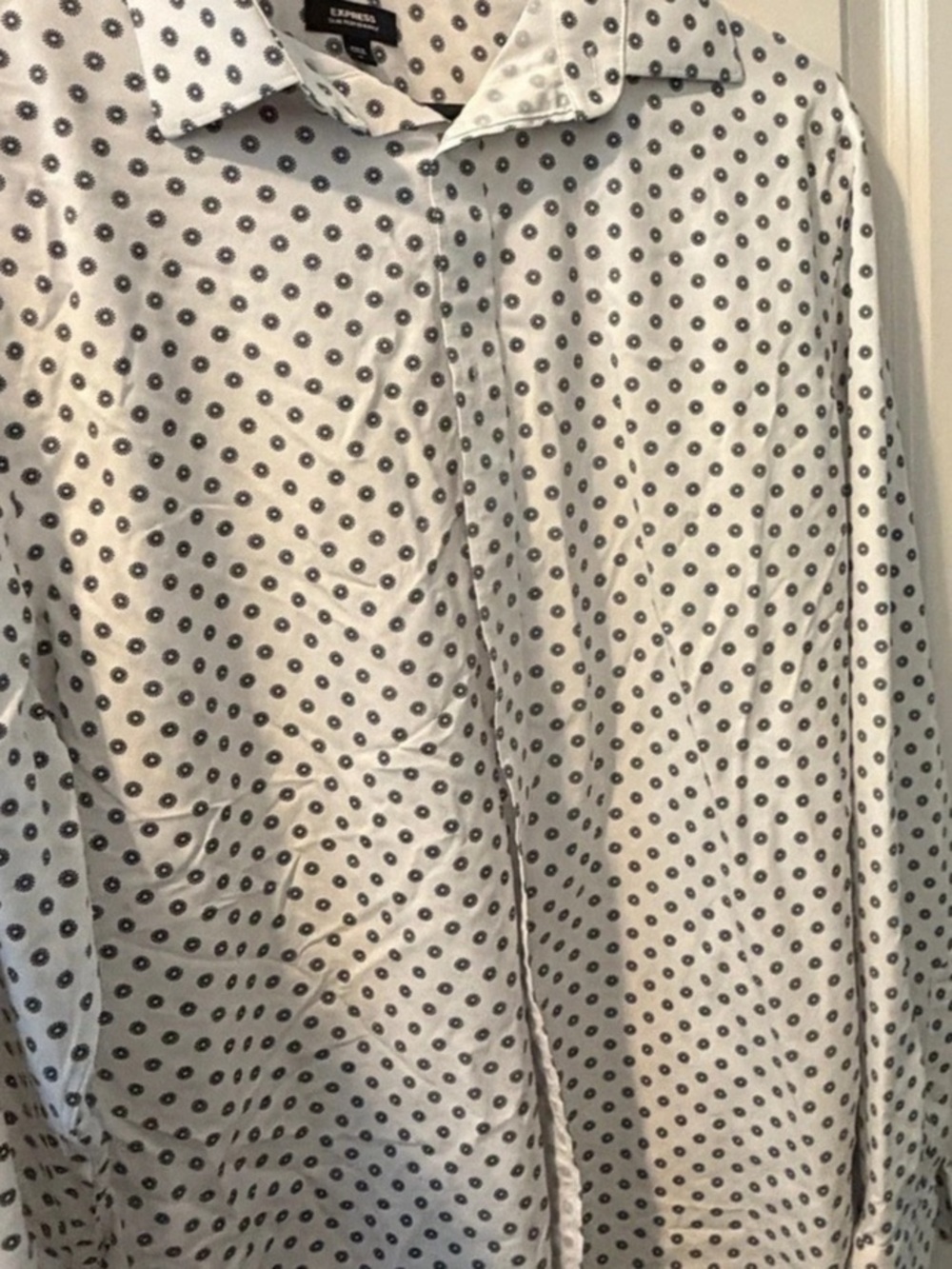 Express Slim Performance Button Down
